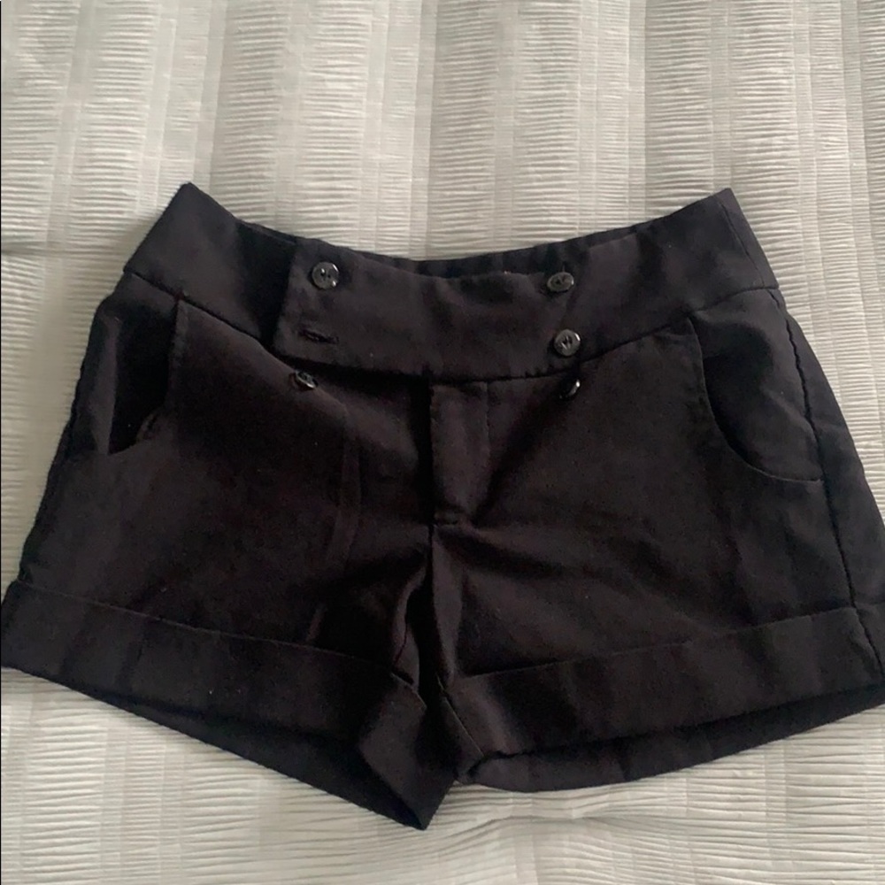 Black shorts
